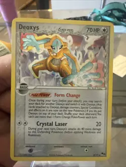 Pokemon TCG POP Series 4 Deoxys Delta Species 2/17 Rare Holo 70 HP 2006 - Image 1