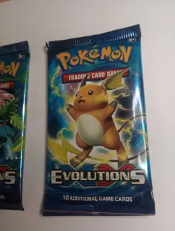 2x Pokemon Tcg Evolutions Booster Packs 2016 XY Factory Sealed (f) 820650801556 - Image 3