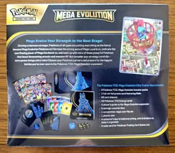 Pokemon Mega Evolution Elite Trainer Box Lucario ETB - New/Factory Sealed - Image 2
