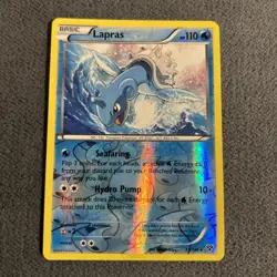 LAPRAS 35/146 HOLO RARE XY POKEMON REVERSE HOLO NM - Image 1
