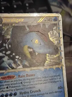 Feraligatr HGSS07 Black Star Promo Holo Rare HGSS Promo Pokemon TCG MP - Image 4
