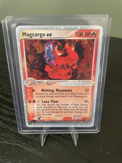 Pokemon Magcargo ex 95/97 EX Dragon Holo Ultra Rare LP or Better - Image 1