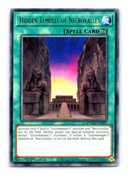 Hidden Temples Of Necrovalley - MAGO-EN087 - Gold Rare - 1st Edition - Yugioh - Image 1