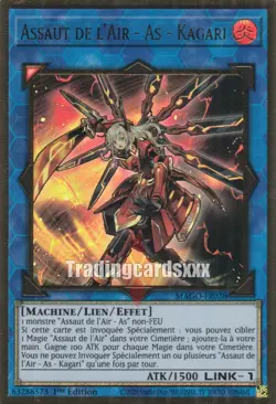 Yu-Gi-Oh! Assaut de l'Air - As - Kagari : PGR MAGO-FR038 V.1 - Image 1