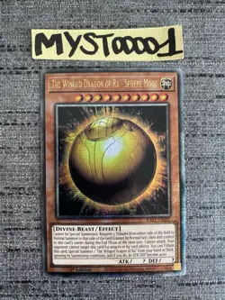 Carte Yu-gi-oh! The Winged Dragon Of Ra Sphere Mode RA01-EN007 QCR Anglaise - Image 1