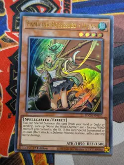 Yugioh | SDCH-EN040 - Familiar-Possessed - Wynn - Ultra Rare - 1st ed - Image 1