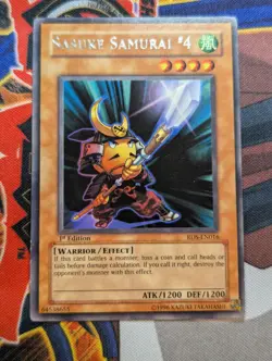 Sasuke Samurai #4 - Rare RDS-EN016 1st Edition - VLP - Image 1