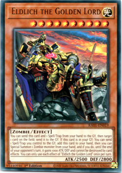 Eldlich the Golden Lord (ALT) - RA01-EN019 - Ultra Rare - 1st Edition - Yugioh - Image 1