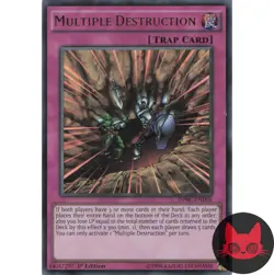 Yugioh Multiple Destruction DPBC-EN005 Ultra Rare 1st Edition NM - Image 1