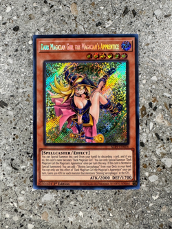 Yugioh TCG Dark Magician Girl the Magician's Apprentice ALIN-EN004 Secret 1st Ed - Image 1