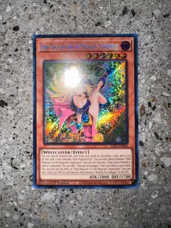 Yugioh TCG Dark Magician Girl the Magician's Apprentice ALIN-EN004 Secret 1st Ed - Image 3