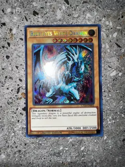 YugiOh 1x Blue-Eyes White Dragon CT14-EN002 Secret Rare Limited Edition NM - Image 3