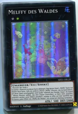Yu-GI-OH MElffy des Waldes Super Rare MP21-DE129 - Image 1