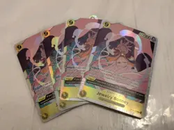 Jewelry Bonney SR OP13-108 Playset ×4 One Piece TCG Carrying On His Will English - Image 1