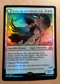 Mtg Magic: FOIL Bruna, das schwindende Licht / The Fading Light, DEUTSCH Engel - Image 1