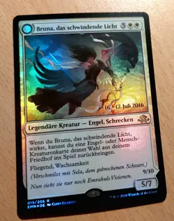 Mtg Magic: FOIL Bruna, das schwindende Licht / The Fading Light, DEUTSCH Engel - Image 3