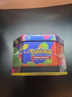 Sealed Pokemon TCG Mega Charizard X EX Tin 4 Booster Packs & Charizard Promo - Image 5