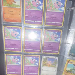 Pokemon TCG Mixed Card Lot Binder Pikachu Charizard Eevee Holo - Image 3