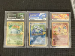 Pokemon Celebrations Charizard, Blastoise & Venusaur All Ace 10 - Image 1