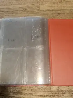 Vintage 1999 Pokemon Card Binder (Red, Pikachu) - Image 5