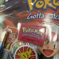 VTG 1999 Binder Folders Pencil Case Set 3 Ring Nintendo Pokemon Pikachu NEW - Image 4