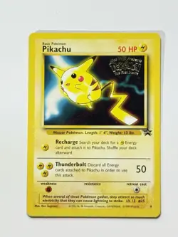Pikachu #25 Promo 4 Pokemon The First Movie Promo Card MP #C - Image 3