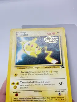 Pikachu #25 Promo 4 Pokemon The First Movie Promo Card MP #C - Image 5