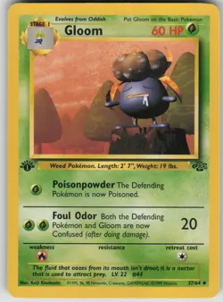 Pokemon TCG Gloom Uncommon Jungle 37/64 - Image 1