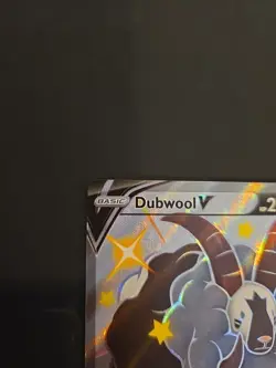 Holo Dubwool V SV120/SV122 Shiny Holo Rare Shining Fates Pokemon TCG NM - Image 2