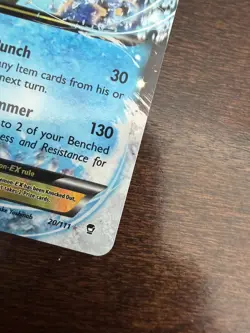 Pokemon TCG Seismitoad EX 20/111 Furious Fists Ultra Rare Full Art Near Mint - Image 4