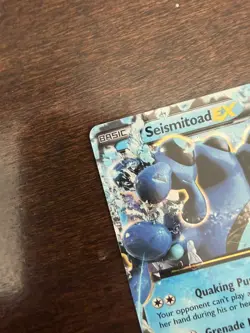 Pokemon TCG Seismitoad EX 20/111 Furious Fists Ultra Rare Full Art Near Mint - Image 5