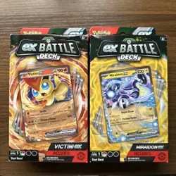 Pokemon ex Battle Sealed Ready-to-Play Deck lot English Victini Miraidon - Image 1