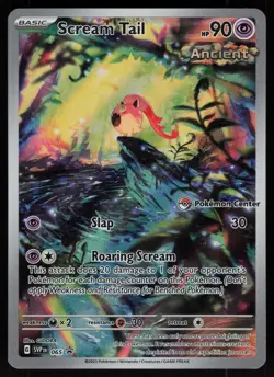 Scream Tail 065 Pokemon Center Exclusive Scarlet & Violet Pokemon - Image 1