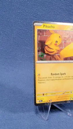 Pikachu 051/162 Pokemon Day 2026 Stamp Cosmos Holo Promo NM Mint 1 - Image 4