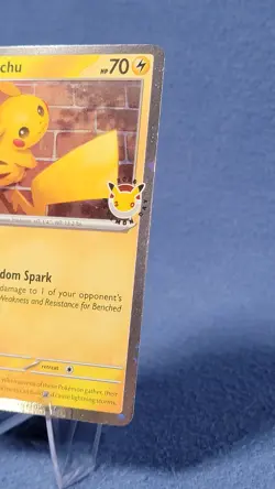 Pikachu 051/162 Pokemon Day 2026 Stamp Cosmos Holo Promo NM Mint 1 - Image 5