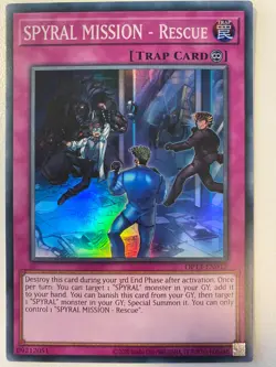 Yugioh Spyral Mission - Rescue OP13-EN012 Super Rare NM - Image 1
