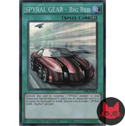 Yugioh SPYRAL GEAR - Big Red TDIL-ENSE4 Super Rare NM - Image 1