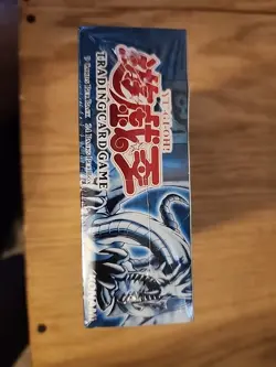 1st Edition Yugioh Legend of Blue Eyes White Dragon Box Sealed LOB Asian English - Image 2