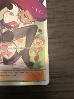 Jessie & James 68/68 Hidden Fates Full Art Trainer Pokemon Card NM+ Pack Fresh - Image 3