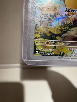 Pikachu 027 Sv: Scarlet & Violet Promo Cards Holo - Image 5