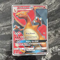 Pokemon Charizard GX Sm-Burning Shadows Ultra Rare Full Art Holo 20/147 TCG Card - Image 1