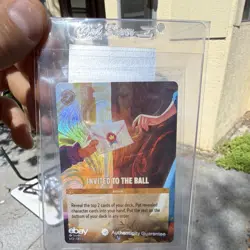 Disney Lorcana Card - Invited To The Ball - FOIL Promo 6/C1 - NA Continentals - Image 3