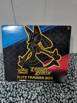 Pokemon Crown Zenith Elite Trainer Box And Pokemon Cards - Image 1