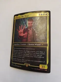 Eleven, the Mage 343 Foil Secret Lair Stranger Things MTG Card NM - Image 2