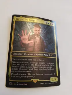 Eleven, the Mage 343 Foil Secret Lair Stranger Things MTG Card NM - Image 3