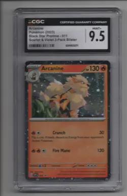 Arcanine 011 Sv: Scarlet & Violet Promo Cards Holo - CGC 9.5 - Image 3