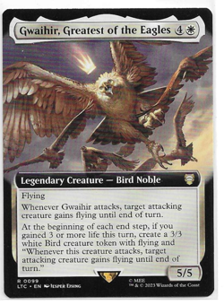 Gwaihir, Greatest of the Eagles (Extended Art) - Commander: The Lord of the Ring - Image 1