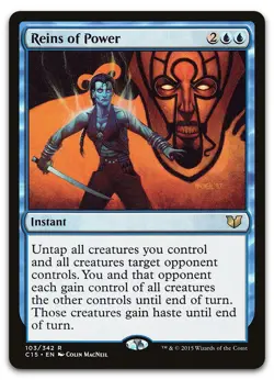 Reins of Power #103 (NM) Commander 2015 C15 Magic MTG - Image 1
