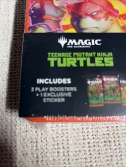 Magic: The Gathering TMNT Play Booster Tin with Exclusive Sticker - Image 4
