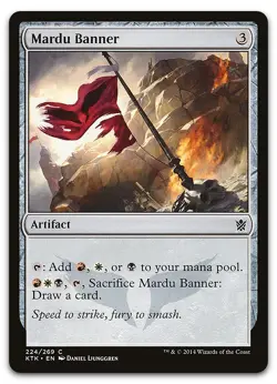 Mardu Banner #224 (NM) Khans of Tarkir KTK Magic MTG - Image 1